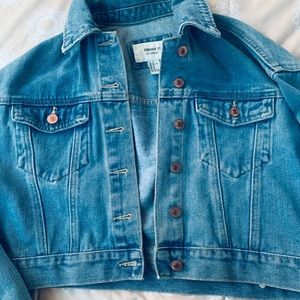 forever 21 jean jacket